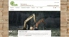 Desktop Screenshot of maderasgarciarocha.com